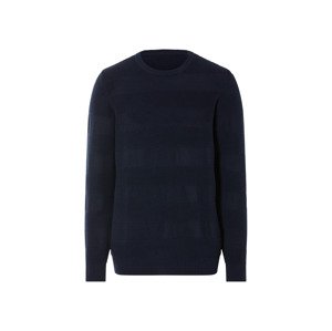 Livergy® Pánský pletený svetr (navy modrá, L (52/54))