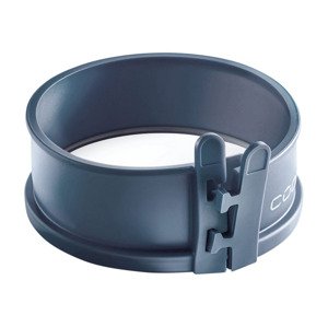 Coox Silikonová forma na pečení se skleněným dnem, Ø 12 cm (modrošedá)