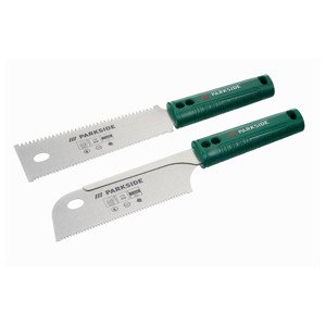 Parkside® Jemná pila s plastovým držadlem / Sada japonských pil, 2dílná sada (sada japonských pil, 2dílná sada)