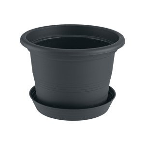 Parkside® Květináč s miskou Winchester, Ø 28 cm (antracitová)