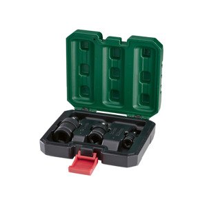 Parkside® Sada rázových nástrčných klíčů / Adaptér pro rázový utahovák / Sada kulových kloubů (sada kulových kloubů, 3dílná)