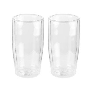 Livarno home Sada dvoustěnných sklenic, 2dílná (pivo)