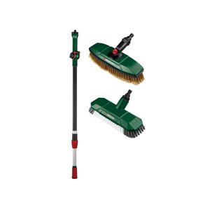 Parkside® Sada vodních košťat / Teleskopická tyčka / Vodní koště / Sada stěrek na okna (startovací sada, 3dílná)