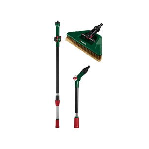 Parkside® Sada vodních košťat / Teleskopická tyčka / Vodní koště / Sada stěrek na okna (sada na čištění povrchů, 3dílná)