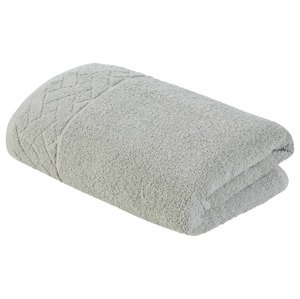 Livarno home Froté ručník pro hosty s BIO bavlnou, 30 x 50 cm, 450 g/m2 (šedá)