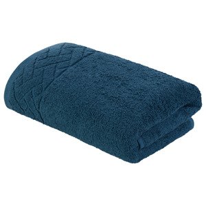 Livarno home Froté ručník pro hosty s BIO bavlnou, 30 x 50 cm, 450 g/m2 (petrolejová)