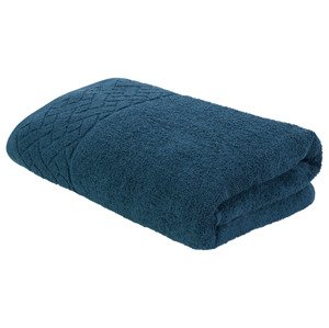 Livarno home Froté osuška s BIO bavlnou, 70 x 140 cm, 450 g/m2 (petrolejová)