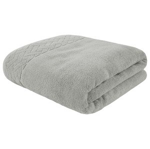 Livarno home Froté osuška, 100 x 150 cm, 450 g/m2 (šedá)