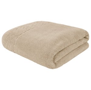 Livarno home Froté osuška, 100 x 150 cm, 450 g/m2 (béžová)