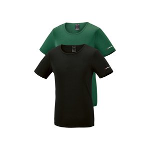 Parkside® Pánské spodní triko, 2 kusy (černá/zelená, 7/Xl)