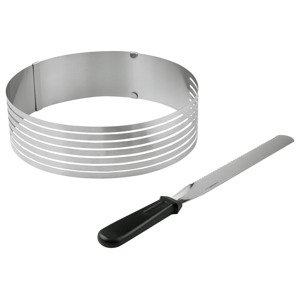 Livarno home Lopatka na dort z nerezové oceli / Pomůcka na krájení korpusu dortů (pomůcka na krájení korpusu dortů)
