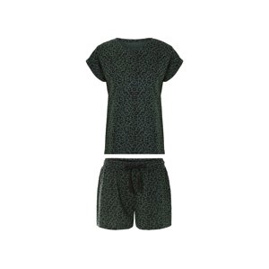 esmara® Dámské pyžamo (zelená/černá, Xs(32/34))