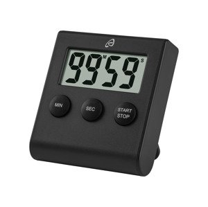 Auriol® Digitální kuchyňská minutka (černá)