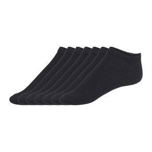 esmara® Dámské nízké ponožky, 7 párů (černá, 39/42)