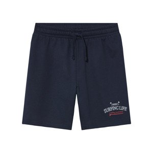 pepperts!® Chlapecké teplákové kraťasy (navy modrá, 134/140)
