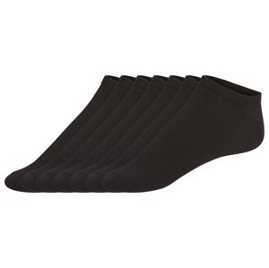 Livergy® Pánské nízké ponožky, 7 párů (černá, 43-46)