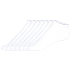Livergy® Pánské nízké ponožky, 7 párů (bílá, 39/42)