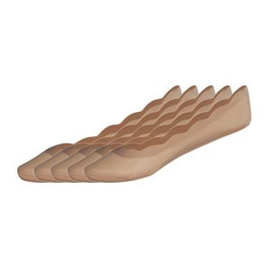 esmara® Dámské balerínkové ponožky, 5 párů (perlová, 35-38)