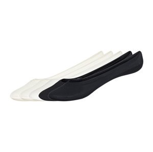 esmara® Dámské balerínkové ponožky, 5 párů (bílá/černá, 39-42)