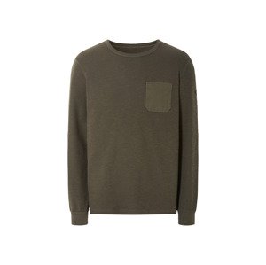 Livergy® Pánská mikina (tmavě zelená, L (52/54))