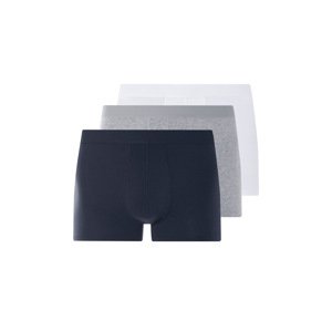 Livergy® Pánské boxerky Xxl, 3 kusy (námořnická modrá / šedá / bílá, 8/Xxl)