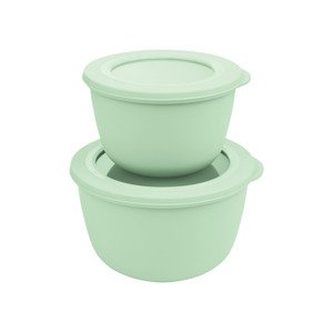 Livarno home Svačinový box / Sada svačinových boxů (kulatý tvar, 2dílná sada)