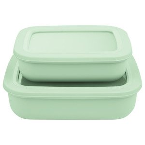 Livarno home Svačinový box / Sada svačinových boxů (obdélníkový tvar, 2dílná sada)