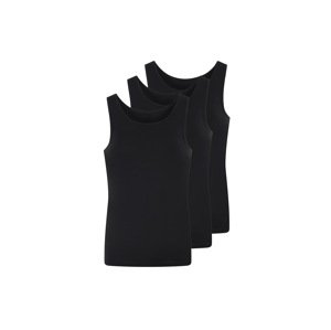 Livergy® Pánský nátělník Xxl, 3 kusy (černá, 8/Xxl)