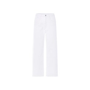 esmara® Dámské džíny "Wide Leg" (bílá, 42)