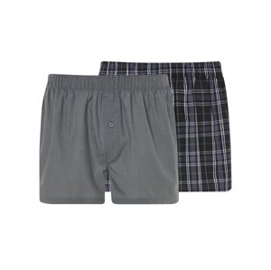 Livergy® Pánské boxerky s BIO bavlnou, 2 kusy (šedá/černá, 6/L)