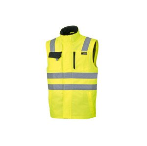 Parkside Performance® Pánská softshellová výstražná vesta (Xxl (60/62))