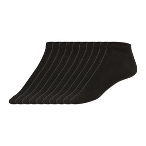 esmara® Dámské nízké ponožky, 10 párů (černá, 39/42)
