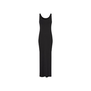esmara® Dámské maxi šaty (černá, L(44/46))