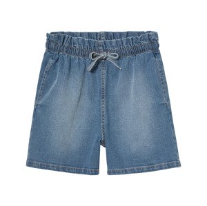 pepperts!® Dívčí džínové kraťasy (tmavě modrá, 146/152)