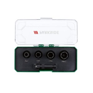 Parkside® Sada rázových utahováků / Sada na vytahování šroubů / matic (spirálový nástrčný klíč)