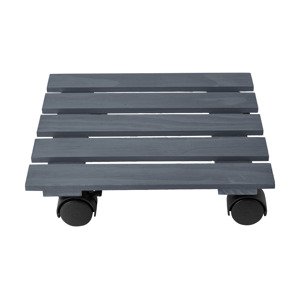 Parkside® Podstavec pod květináč s kolečky (šedá)