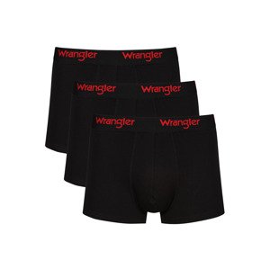 Wrangler Pánské boxerky, 3 kusy (černá, L)