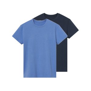 pepperts!® Chlapecké triko, 2 kusy (navy modrá / modrá, 146/152)