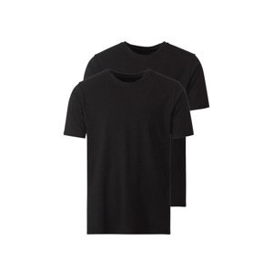 Mexx Pánské spodní triko, 2 kusy (černá/kulatý výstřih, XL)