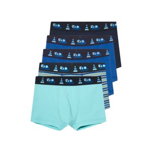 lupilu® Chlapecké boxerky s BIO bavlnou, 5 kusů (navy modrá / modrá, 98/104)