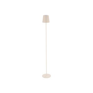 Livarno home Aku stojací LED lampa s USB a dotykovým stmívačem (béžová)