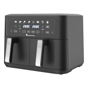 Masterpro Dvouzónová horkovzdušná fritéza, 9 l, 2400 W