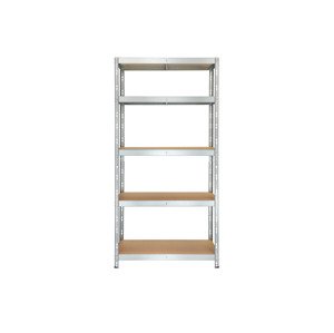 Parkside® Vysokozátěžový regál s 5 policemi Rivet, 180 x 90 x 40 cm
