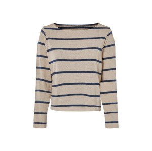 esmara® Dámské triko s dlouhými rukávy (béžová, XS (32-34))