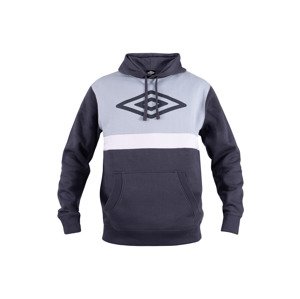 Umbro Pánská mikina (antracitová / barevný blok, L)