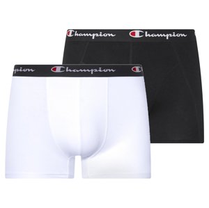 Champion Pánské boxerky, 2 kusy (bílá/černá, XL)