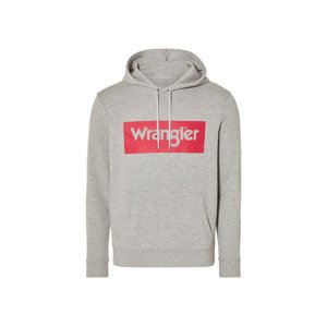 Wrangler Pánská mikina (světle šedá melanž, L)