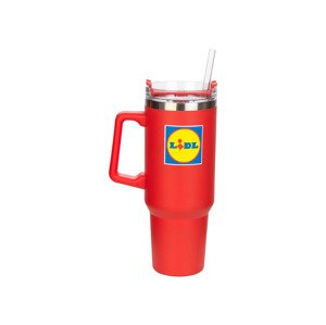 Termo hrnek z nerezové oceli (červená)
