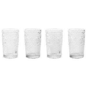 Livarno home Sada sklenic, 4dílná (sklenice na vodu)