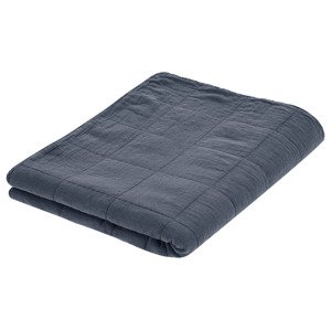 Livarno home Přehoz na postel, 180 x 240 cm (navy modrá)